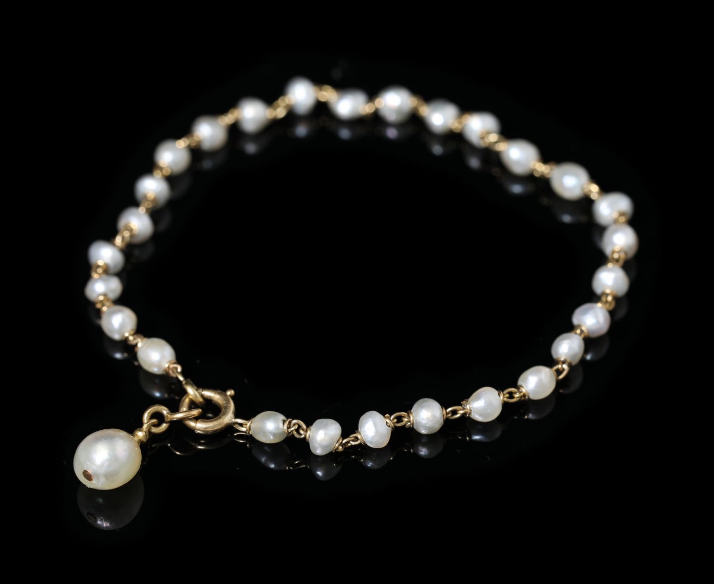 Antique Gallery Soleil アンティークジュエリー / 天然真珠 7mm珠